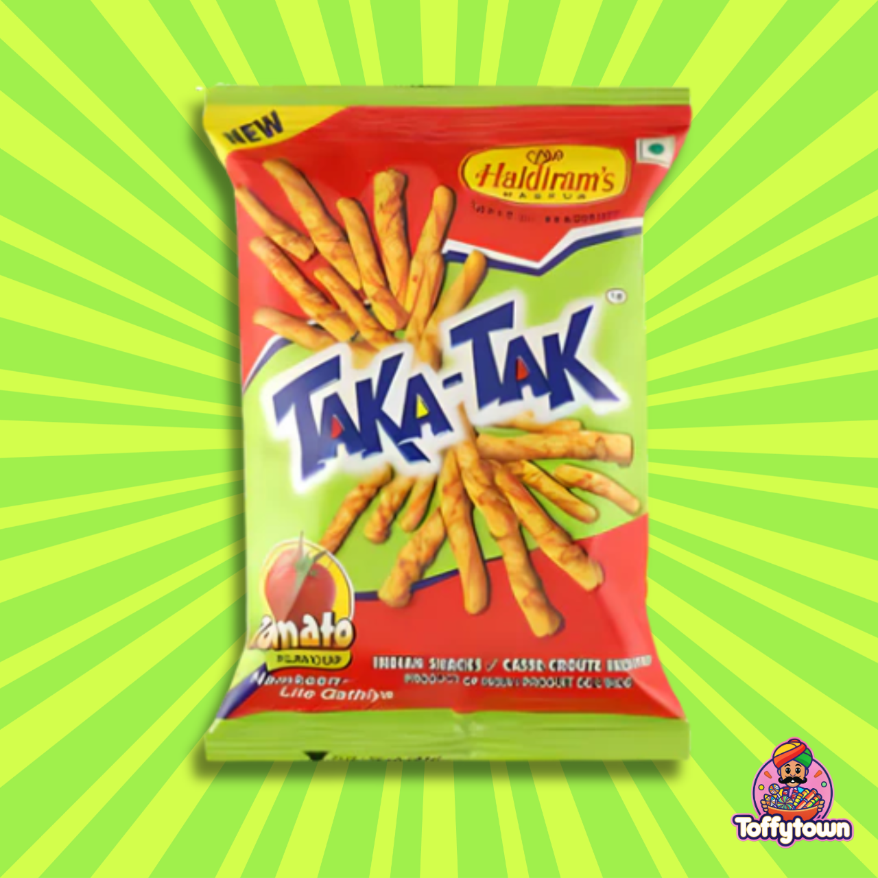 Haldiram Taka Tak Tomato Flavour | 115g | Toffytown