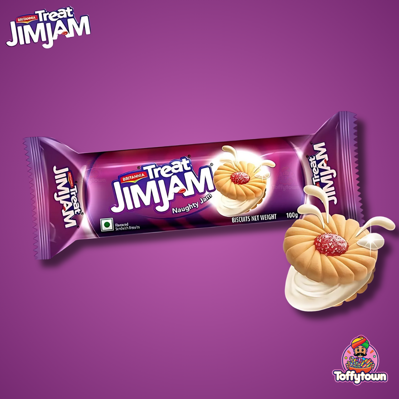 Jim Jam Biscuts | 92g | Toffytown