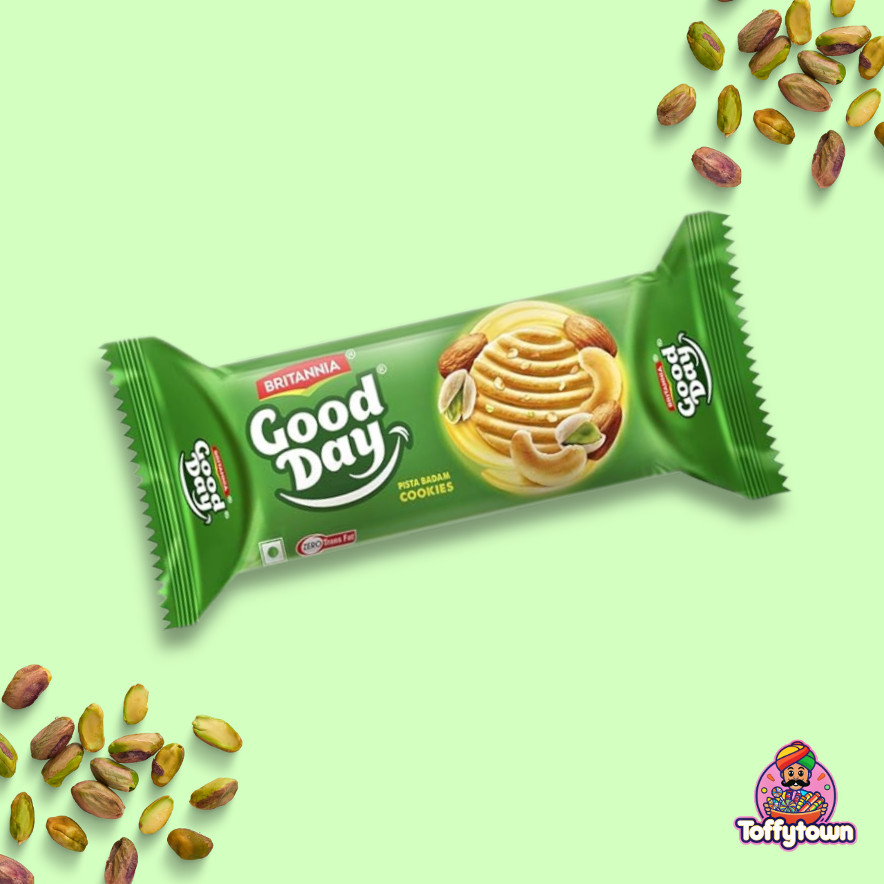 Britannia Good Day Pista Badam Cookies | 75g pack | Toffytown