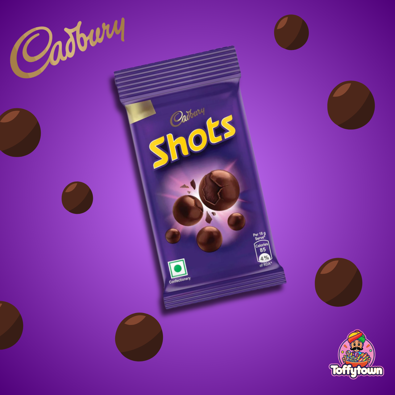 Cadbury Shots | Pack of 10 | Toffytown