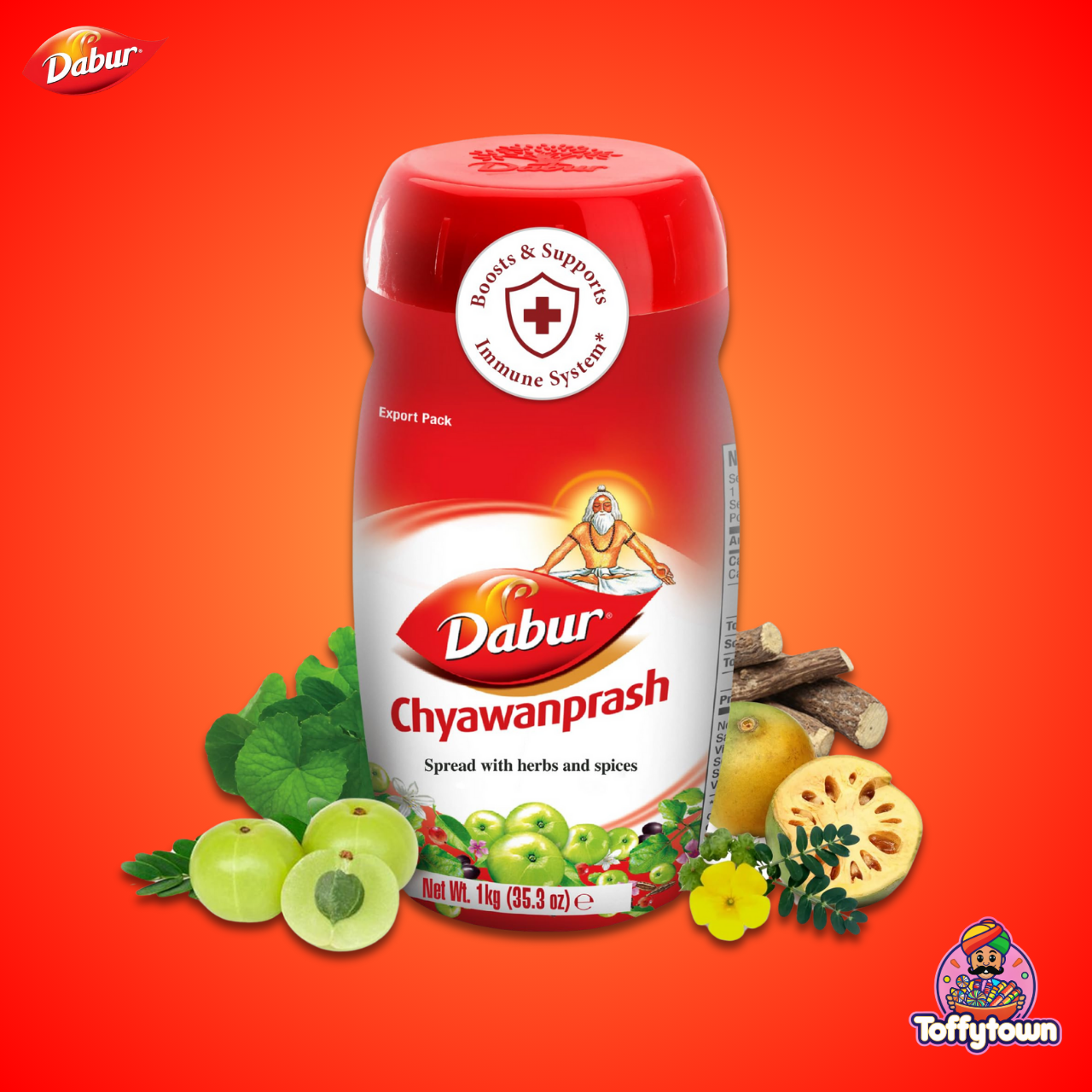 Dabur Chyamanprash | 1kg pack | Toffytown