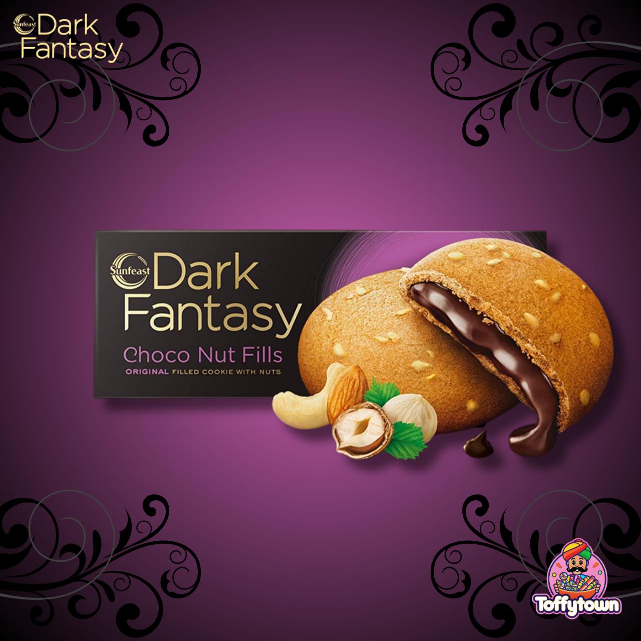 Dark Fantasy Choco Nut Fills | 6 per box | Toffytown