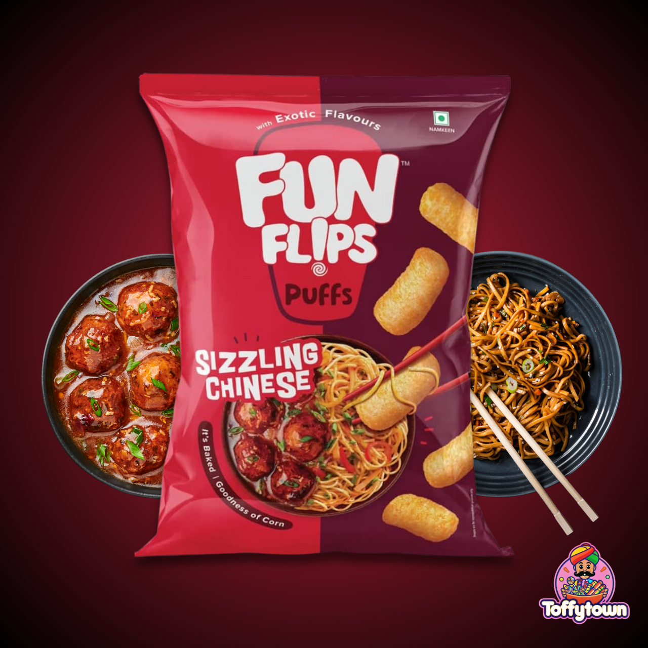 Fun Flips Sizzling Chinese | Toffytown