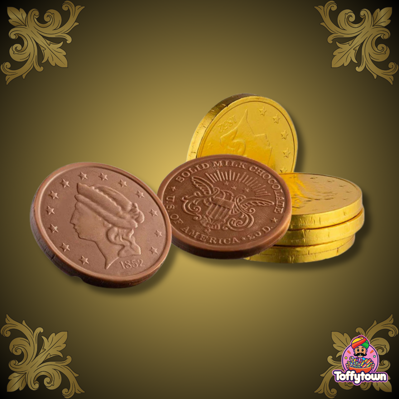 Gold Coin Chocolate | Pack of 20 | Toffytown