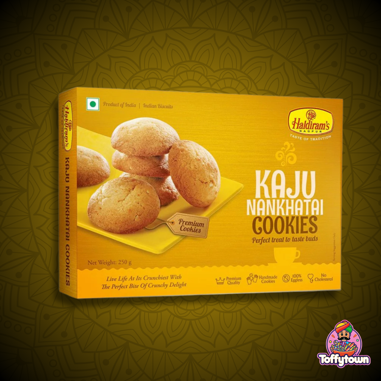 Haldiram Kaju Nankhatai Cookies | 250g | Toffytown